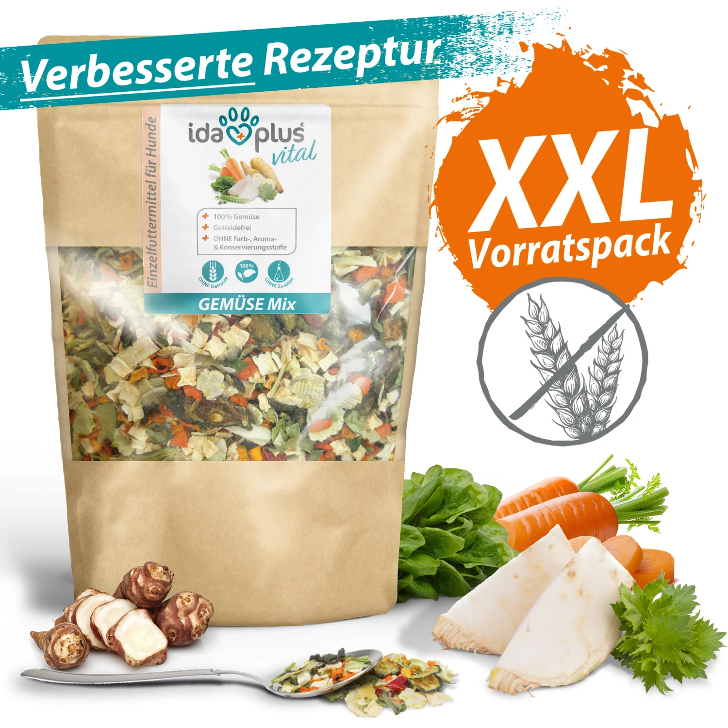 Ida Plus Gemüse Mix 1000g