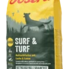 Josera Surf & Turf Junior 12,5kg -Heimtierbedarf 4032254769620 hund josera nature surfturf junior 15kg seitlich