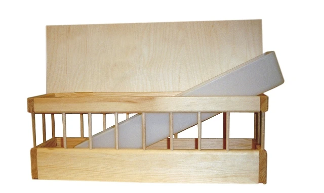 Futterrinne Herwi Mit Deckel Inkl. Schale 100cm 3 Futterrinne Herwi Mit Deckel Inkl. Schale 100cm