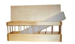 Futterrinne Herwi Mit Deckel Inkl. Schale 60cm