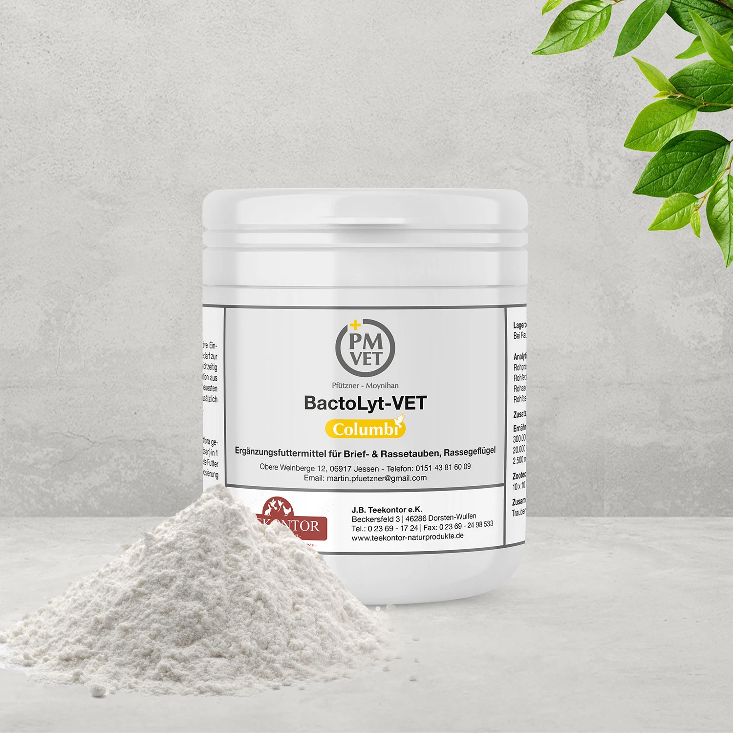 Teekontor BactoLyt-VET 300g 3 Teekontor BactoLyt-VET 300g